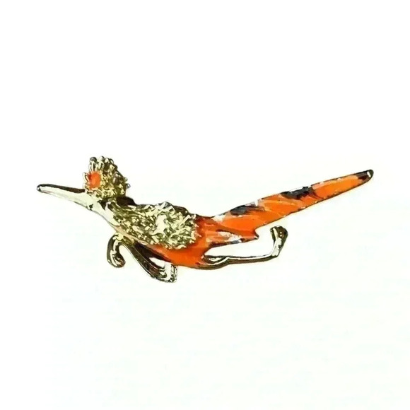 None Jewelry - Vintage Roadrunner brooch pin